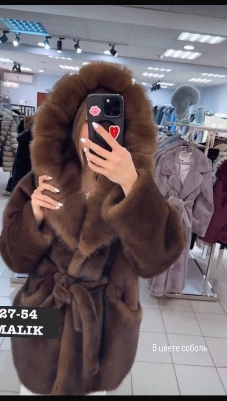 эко шуба под норку,шуба под норку,норковая шуба,шуба норковая с капюшоном,шуба под норку с капюшоном
