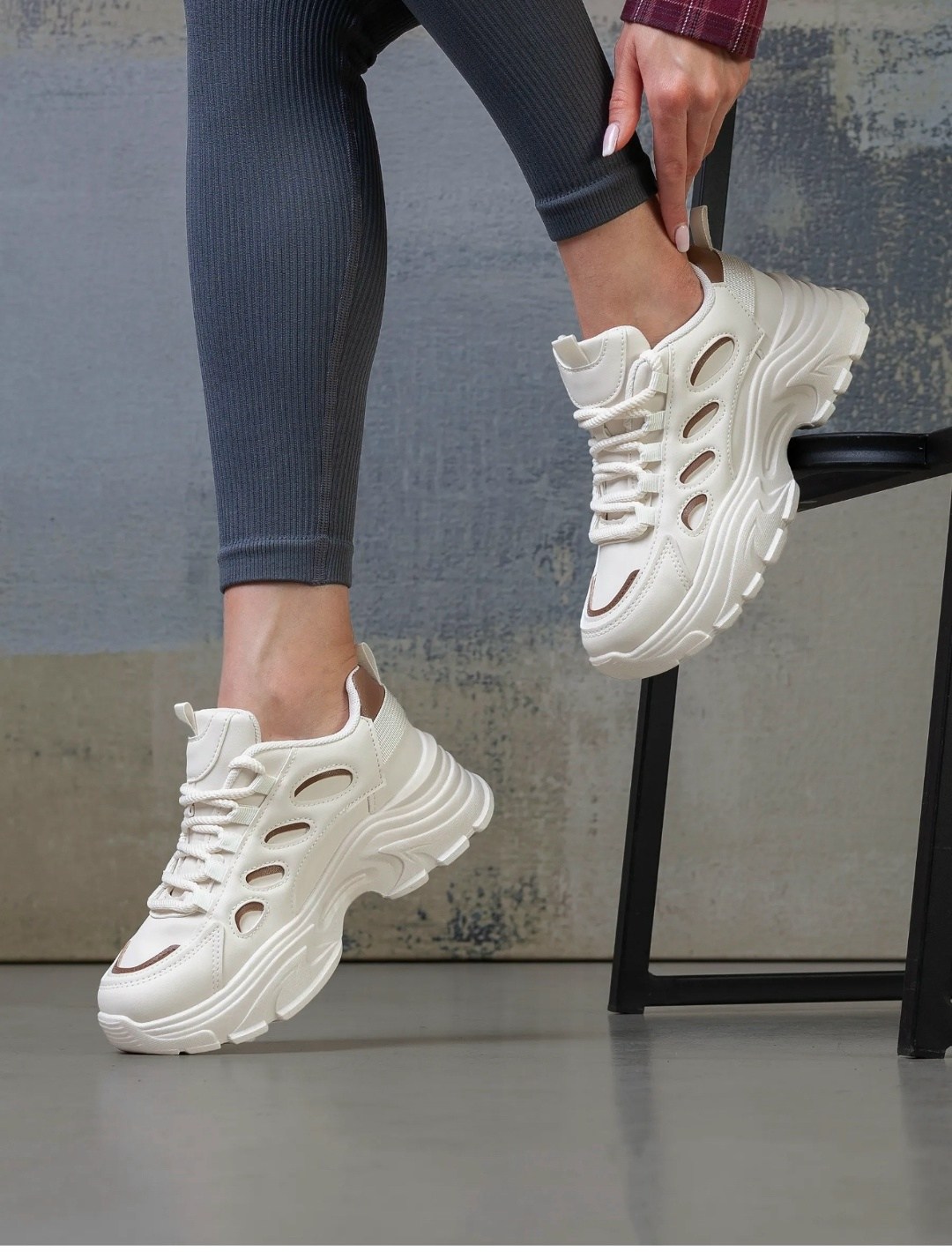 кроссовки женские бежевые,,кроссовки женскиe,кроссовки бежевые на платформе,кроссовки спортивные на высокой подошве