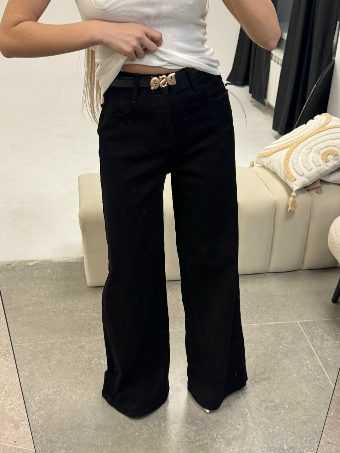 джинсы черные широкие,джинсы брюки,джинсы широкие,джинсы женские,джинсы палаццо