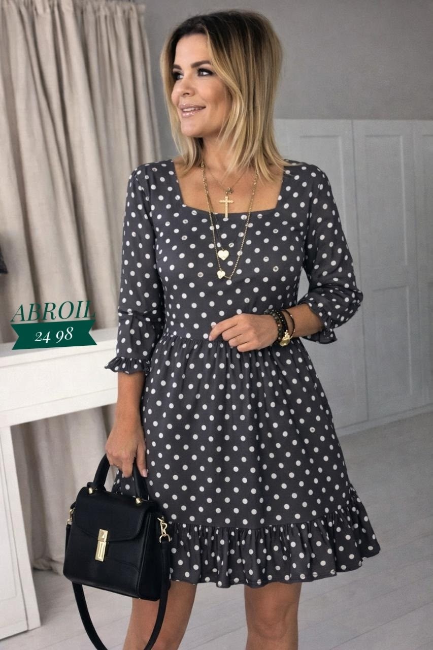 женское платье в горошек,платье женское,бордовое платье в горошек,платье,платье женское в горох