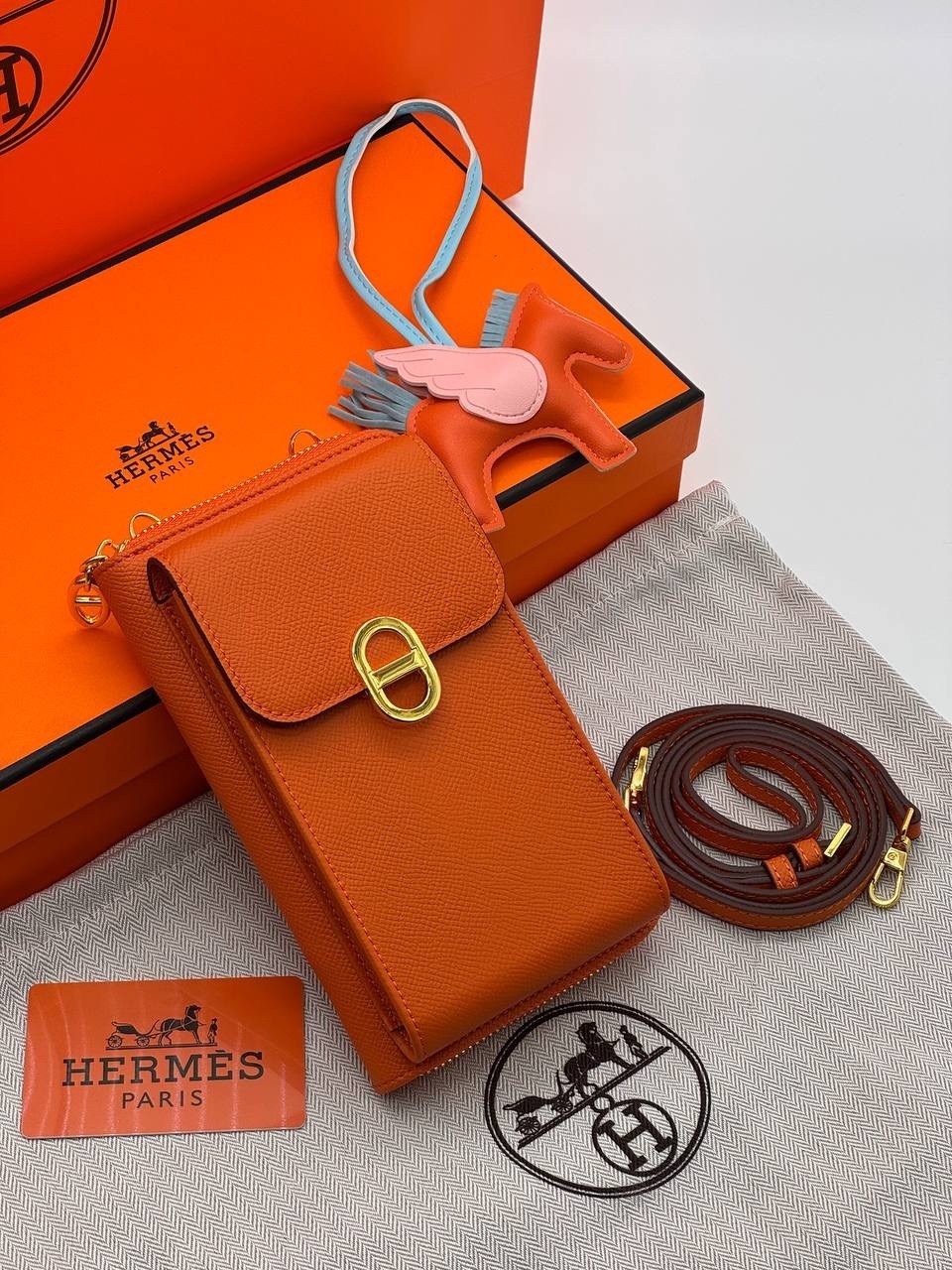 кошелек hermes,портмоне хермес,клатч,женские кошельки,кошелек визитница