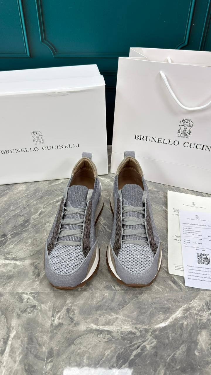 brunello cucinelli кроссовки,brunello cucinelli кроссовки мужские,комбинированные кроссовки brunello cucinelli,женские кроссовки brunello cucinelli,brunello cucinelli кроссовки серые