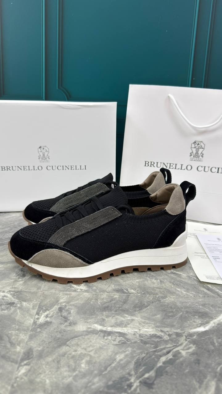 комбинированные кроссовки brunello cucinelli,кроссовки brunello cucinelli,кроссовки brunello cucinelli черный,замшевые кроссовки brunello cucinelli,кроссовки мужские brunello cucinelli