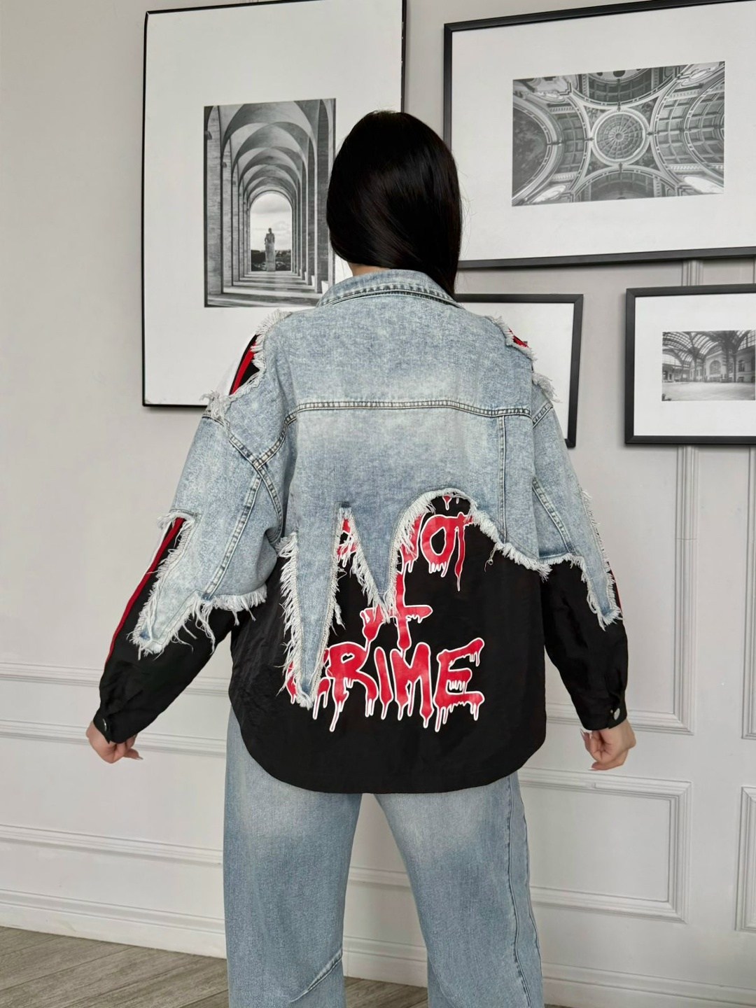 джинсовая куртка женская,джинсовая куртка,женская джинсовая куртка антига,стильная джинсовая куртка,джинсовка женская яркая