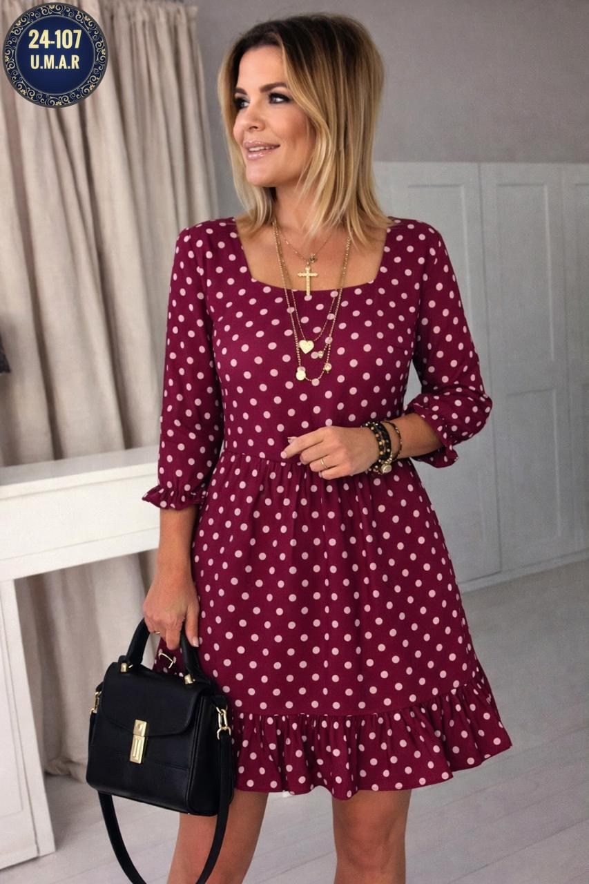 женское платье,платья ,платье,платье в горох женское,женское платье в горошек