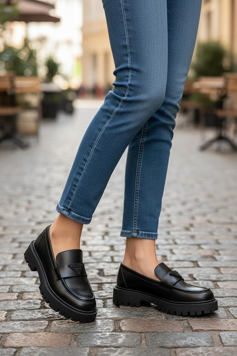 лоферы женские,лоферы,лоферы на платформе,кожаные лоферы на платформе,