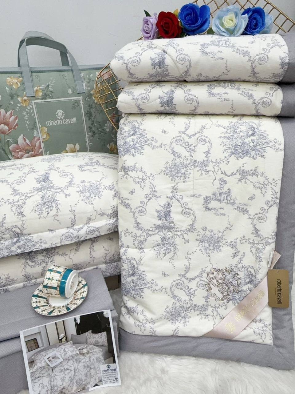 комплект постельного белья roberto cavalli,комплект постельного белья с одеялом santfair,комплект постельного белья с одеялом roberto,комплект постельного белья с одеялом,комплект постельного белья с