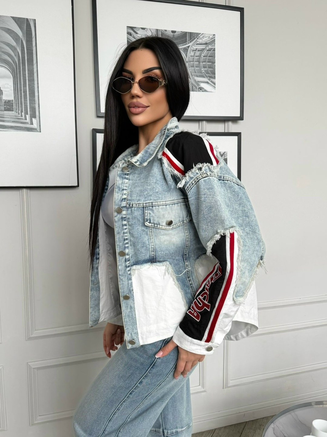 джинсовая куртка,женская джинсовая куртка,джинсовка,стильная джинсовая куртка,серая джинсовка женская