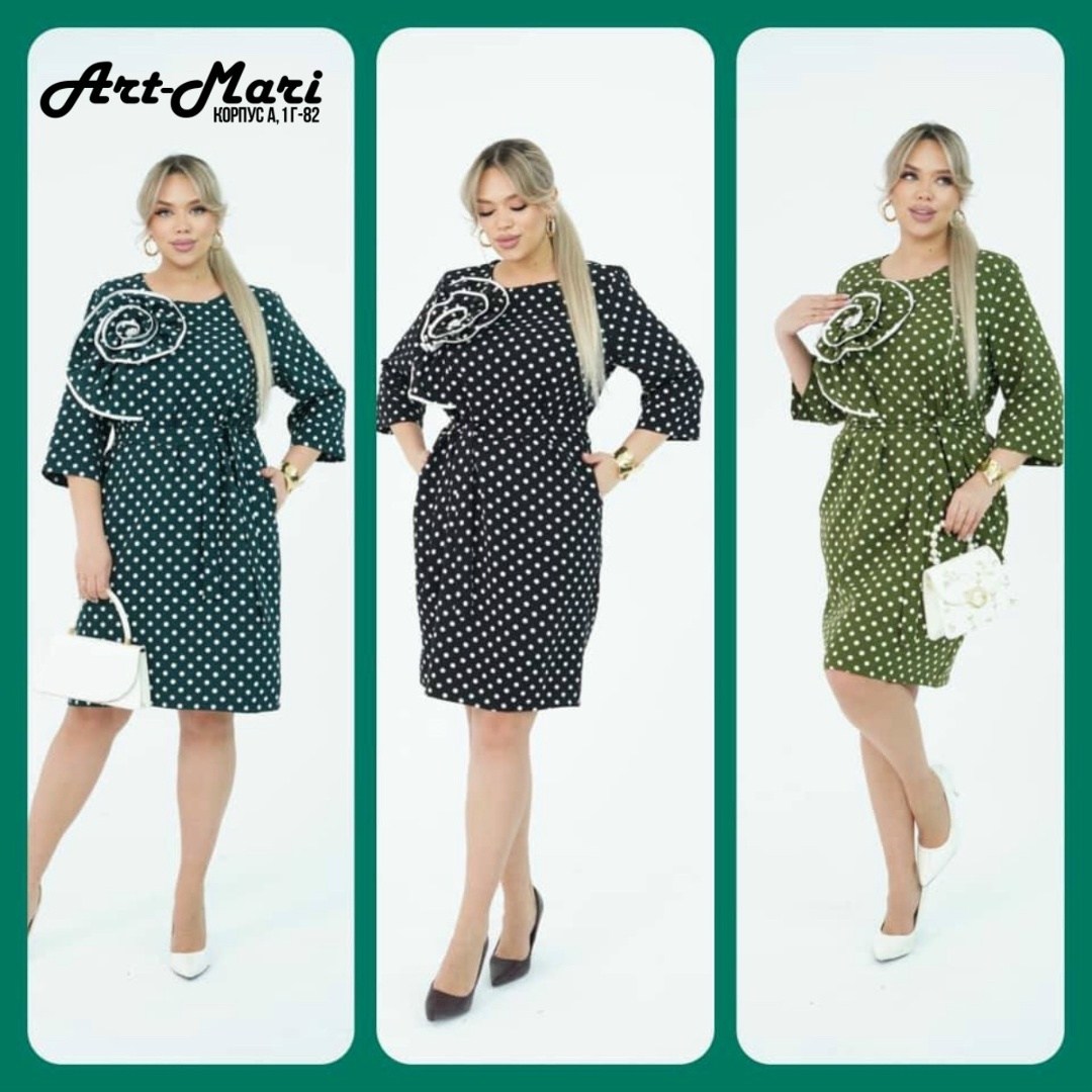 платье женская,платье,платье большие размеры,стильное платье,платье женское в горошек