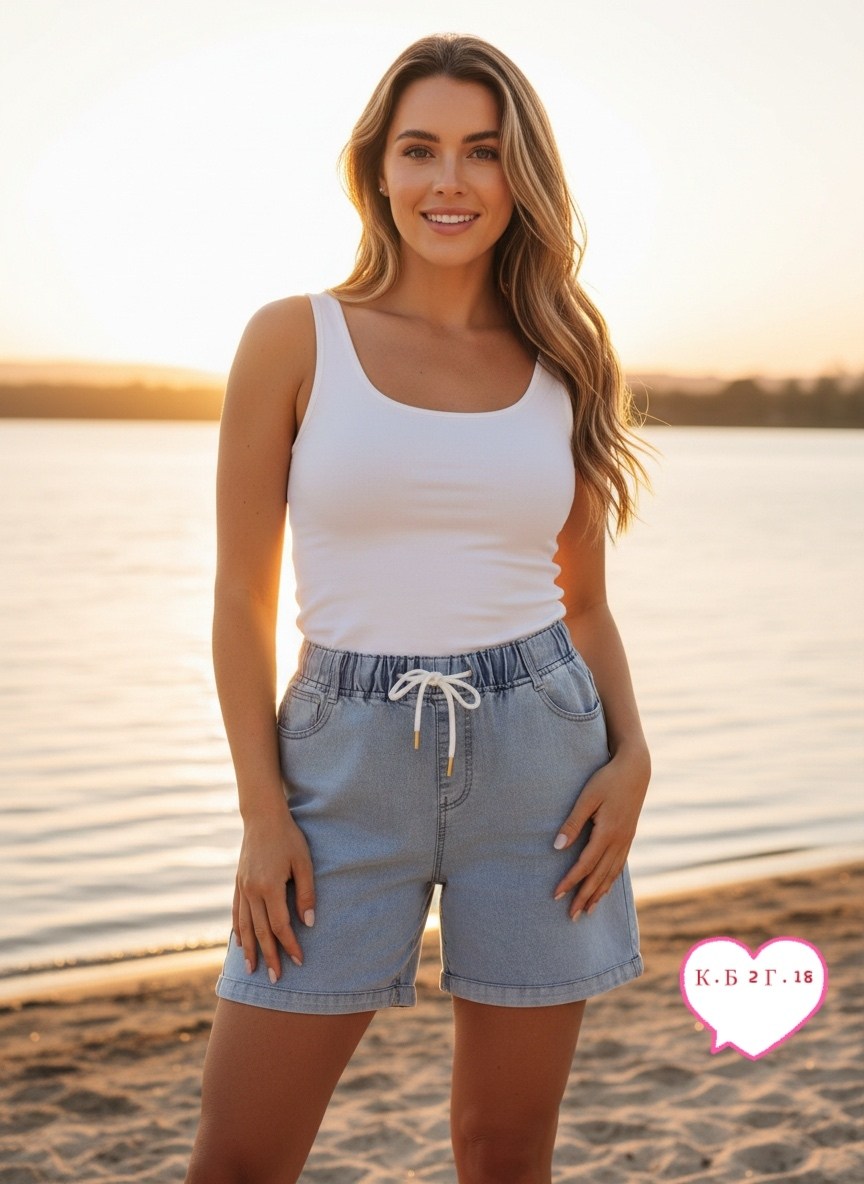 шорты джинсовые женская,женские шорты,джинсовые шорты,шорты джинсовые женские на резинке,шорты джинсовые летние