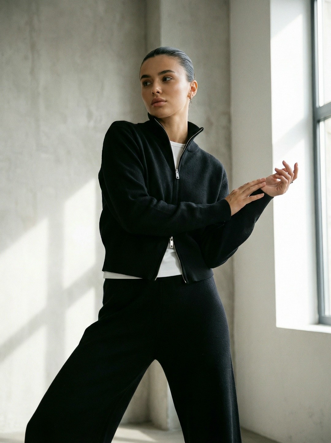 брючный костюм,спортивный костюм с брюками палаццо оверсайз muna brand,костюм женский брючный,брючный комплект,женский костюм с брюками