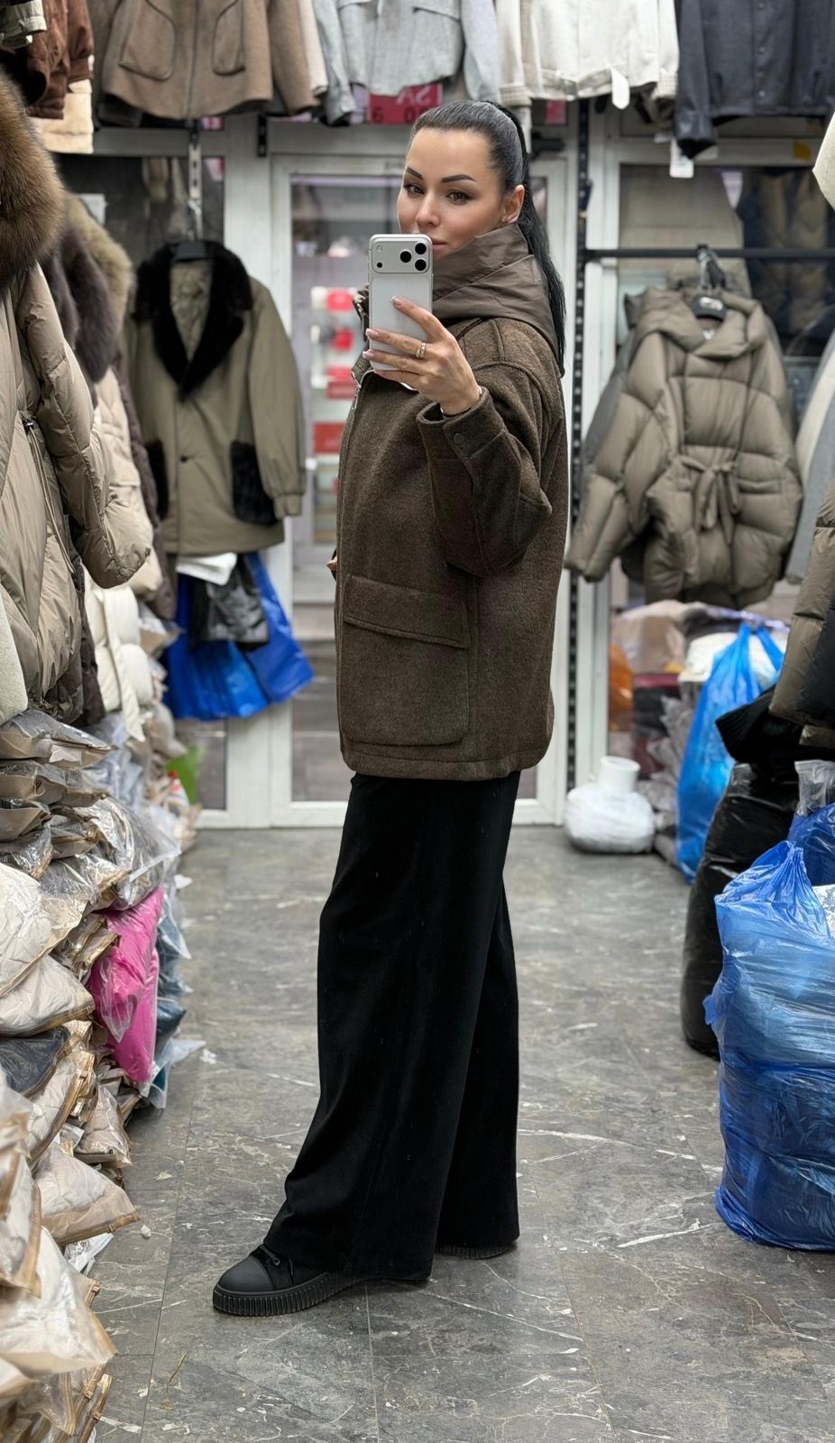 короткий пуховик драповый pang million,куртка женская,теплое пальто,короткий пуховик драповый,пальто женское