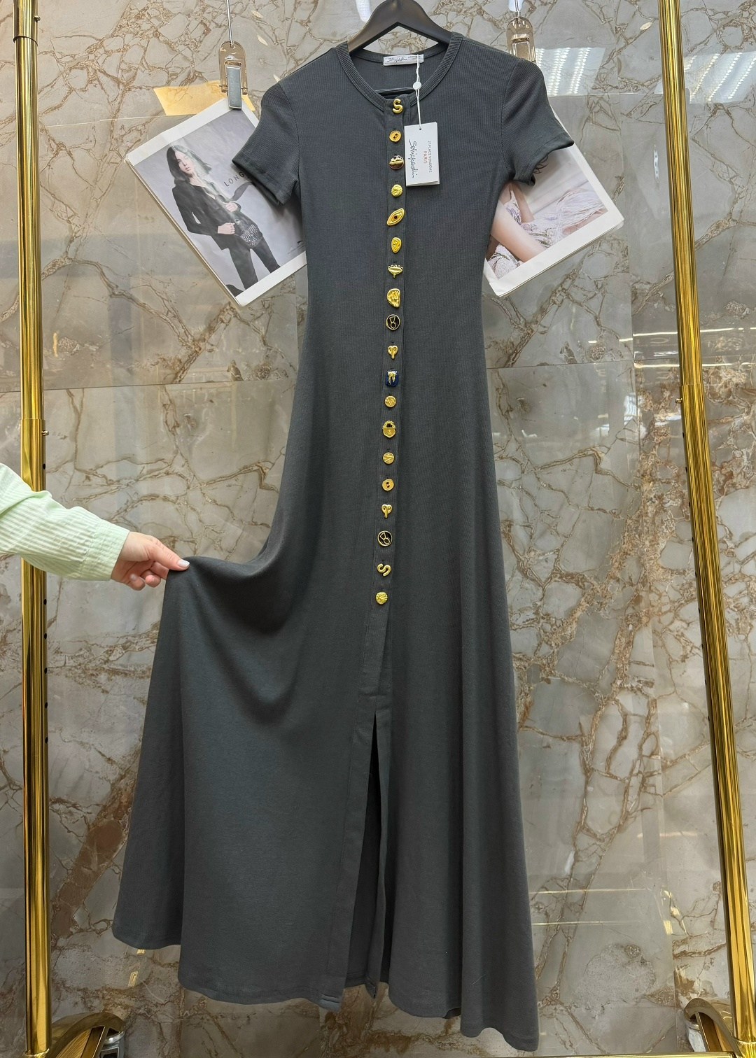 платье с пуговицами,женские платья длинные,платье,платье женская,трикотажное платье