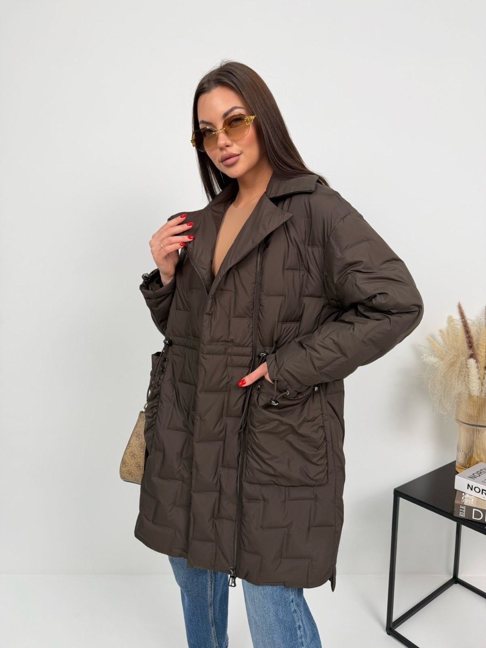 куртка женская удлиненная демисезонная,куртка женская демисезонная,пальто стеганое плащ стеганый куртка женская весна n&t fashion,плащ стеганый женский пальто стеганое,демисезонная куртка