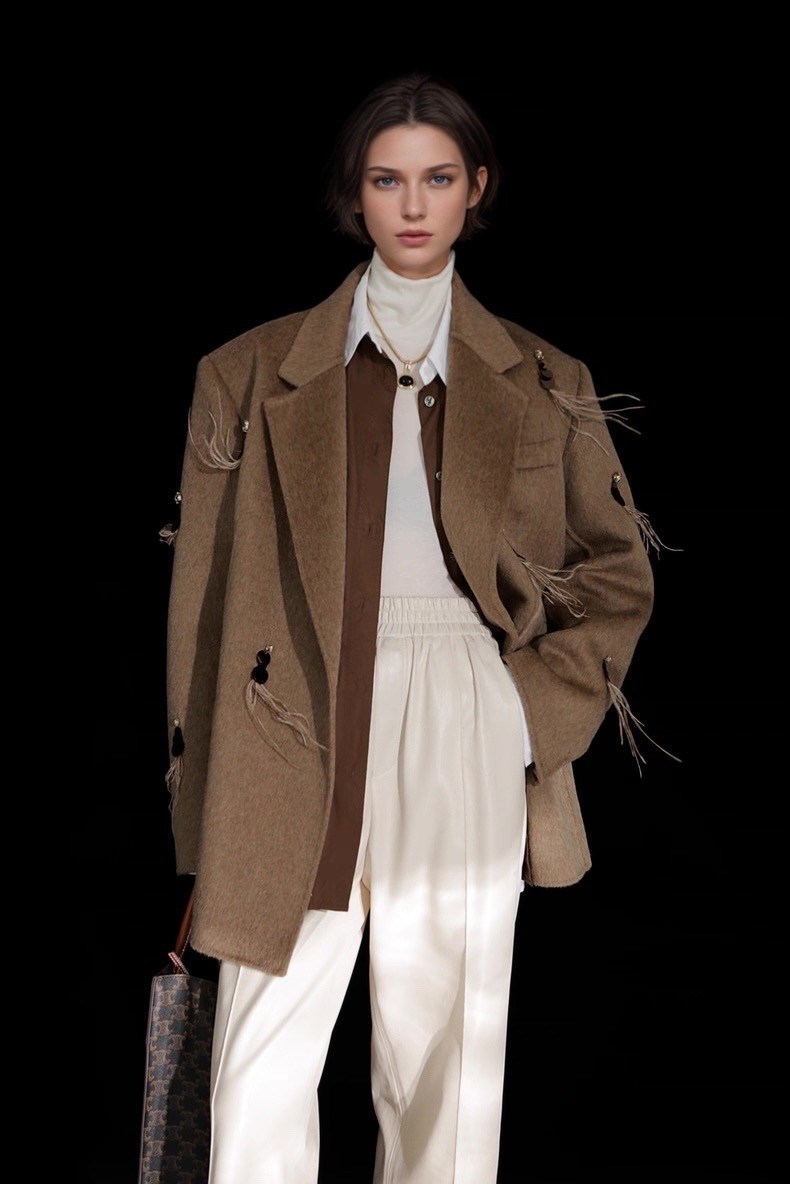 полупальто,пальто классическое,полупальто из,женское пальто