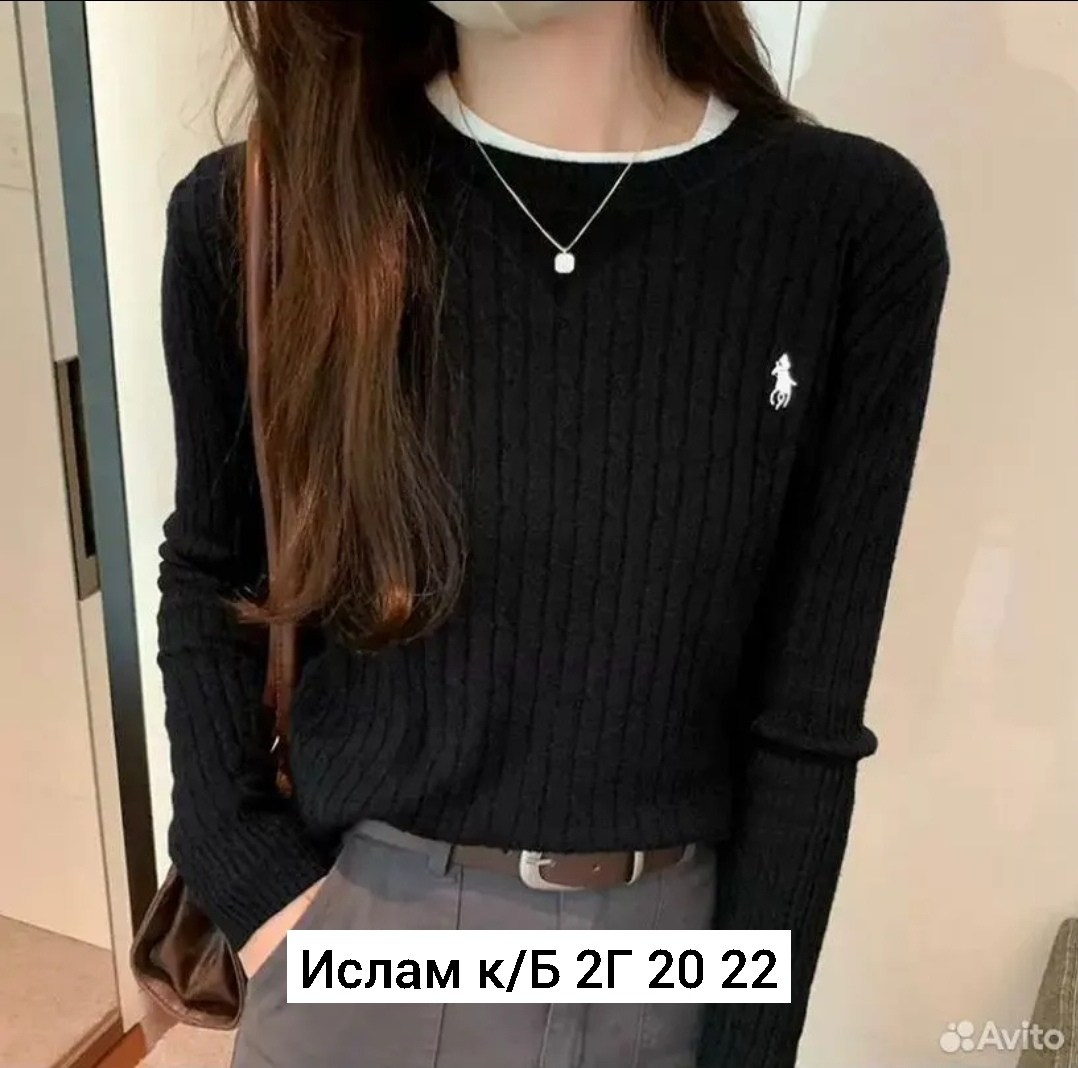 черный свитер,свитер polo ralph lauren,кофта женская,свитер женский черный,свитера вязаные