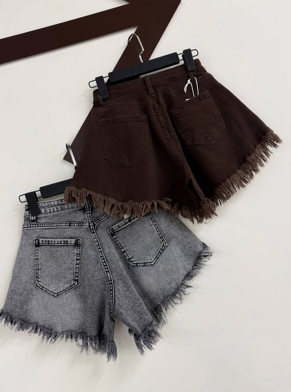 джинсовые шорты,джинсовые шорты женские,джинсовые шорты клеш с бахрамой,джинсовые шорты с бахромой,женские джинсовые шорты с высокой талией