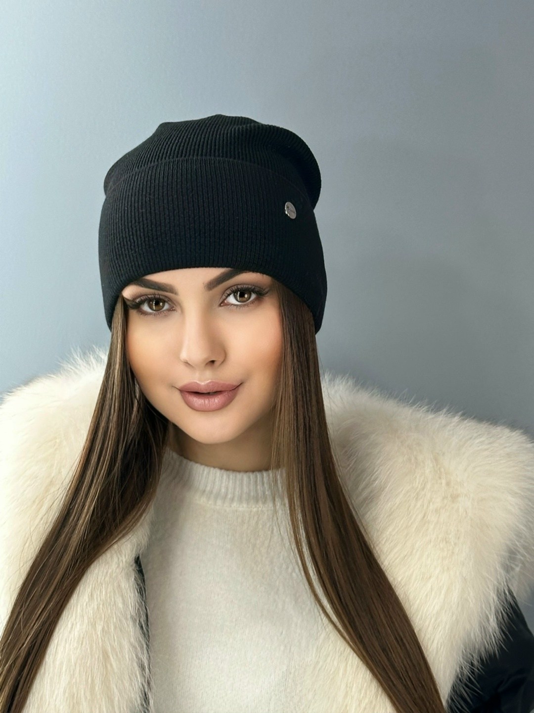 женские шапки,шапка женская louren wilton ш-2026-3 зеленая,шапка бини женская,шапка бини,женская вязаная шапка