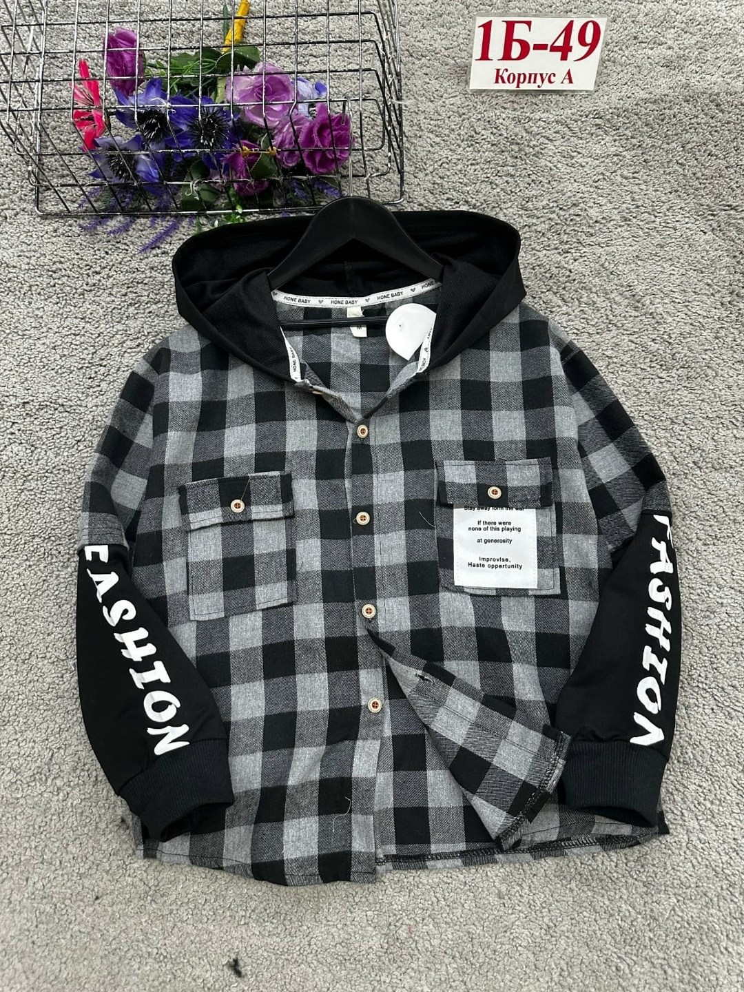 рубашка для мальчика,детская рубашка,рубашка в клетку с капюшоном,рубашка с капюшоном,рубашка