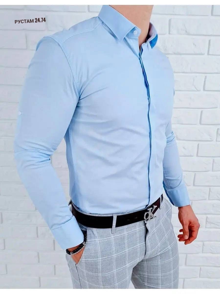 рубашка цвета айвори,мужская рубашка,рубашка,приталенная рубашка мужская,хлопковая рубашка мужская