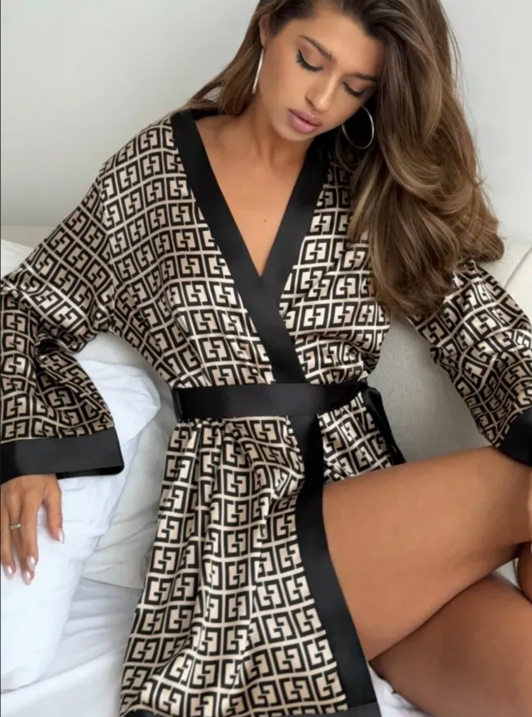 в халате,базовый комплект белья формованный без косточек allusar,халат женский,халат женский домашний теплый,банный халат женский