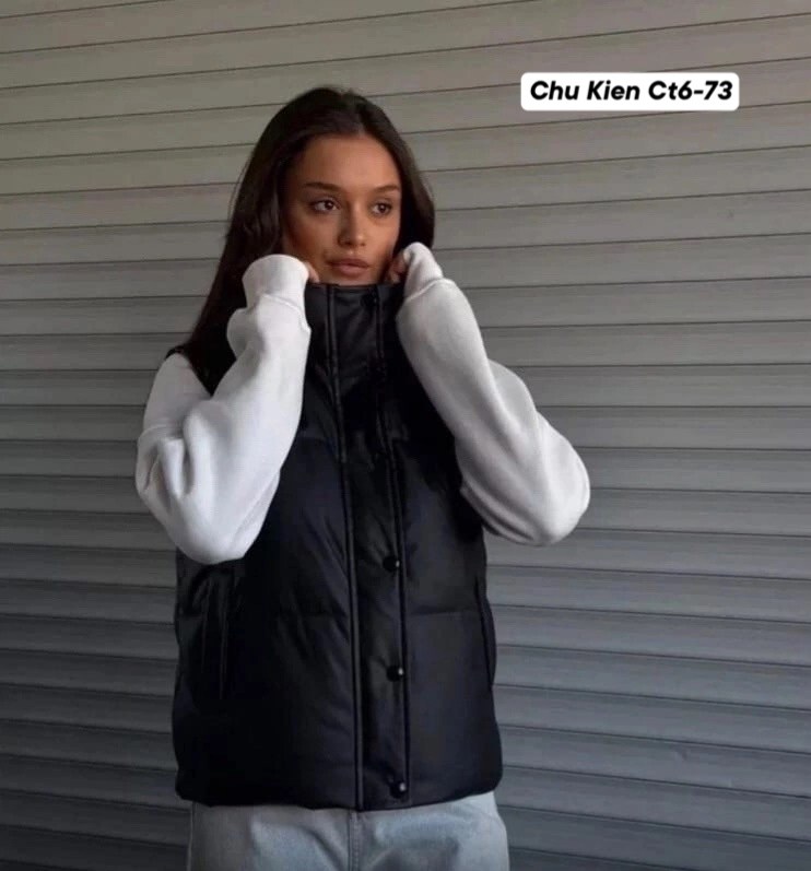 жилетка утепленная без капюшона из экокожи th&h 247641303,жилетка женская из экокожи,жилетка женская,жилетка экокожа женская,жилетка утепленная без капюшона из экокожи th&h