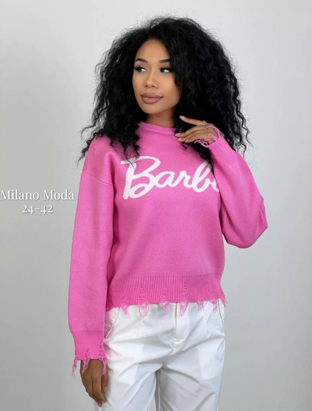 кофта женская,кофта с надписью барби,свитер женский,свитер оверсайз барби,свитшот женский