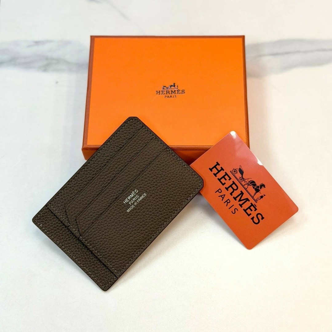 картхолдер hermes,hermes визитница,кошелек hermes,брендовый картхолдер hermes,бумажник hermes