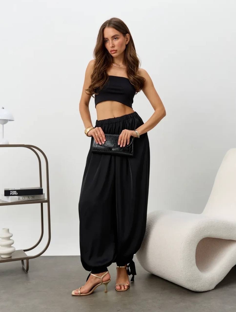 брюки широкие,атласные брюки,женские брюки,шелковые брюки,брюки штаны