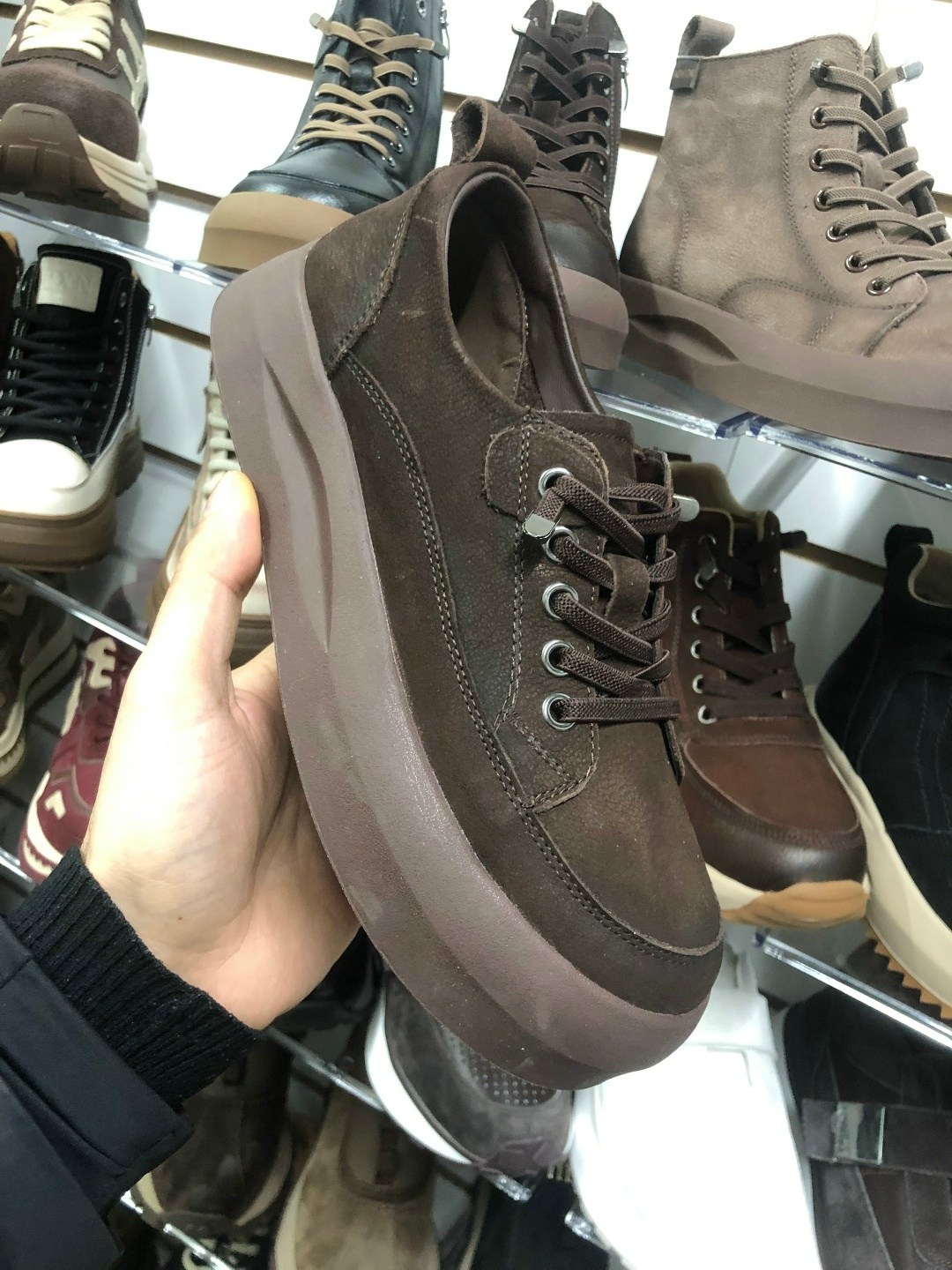 ,ботинки женские,женские ботинки из натуральной кожи зимние,женская ,ботинки берцы reversal размер 38 коричневый