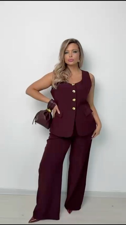брючный костюм,комплект брючный,брючные женские костюмы,женские жилеты,костюм брючный 933в azzara