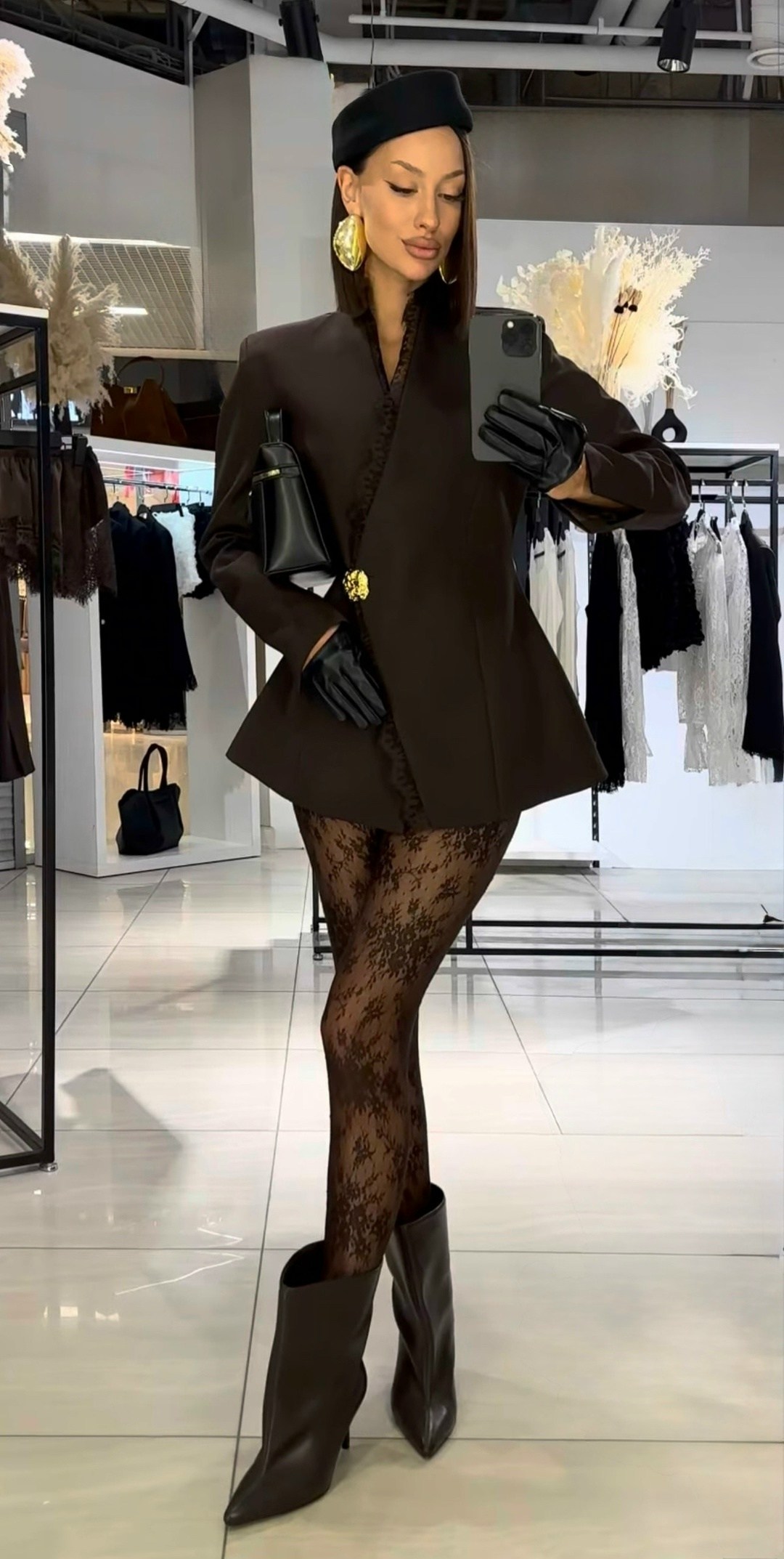 стильные наряды,платье пиджак,твидовый костюм,стильный образ