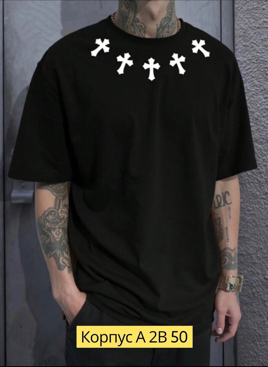футболка с крестами,мужская футболка,футболки для мужчин,футболка