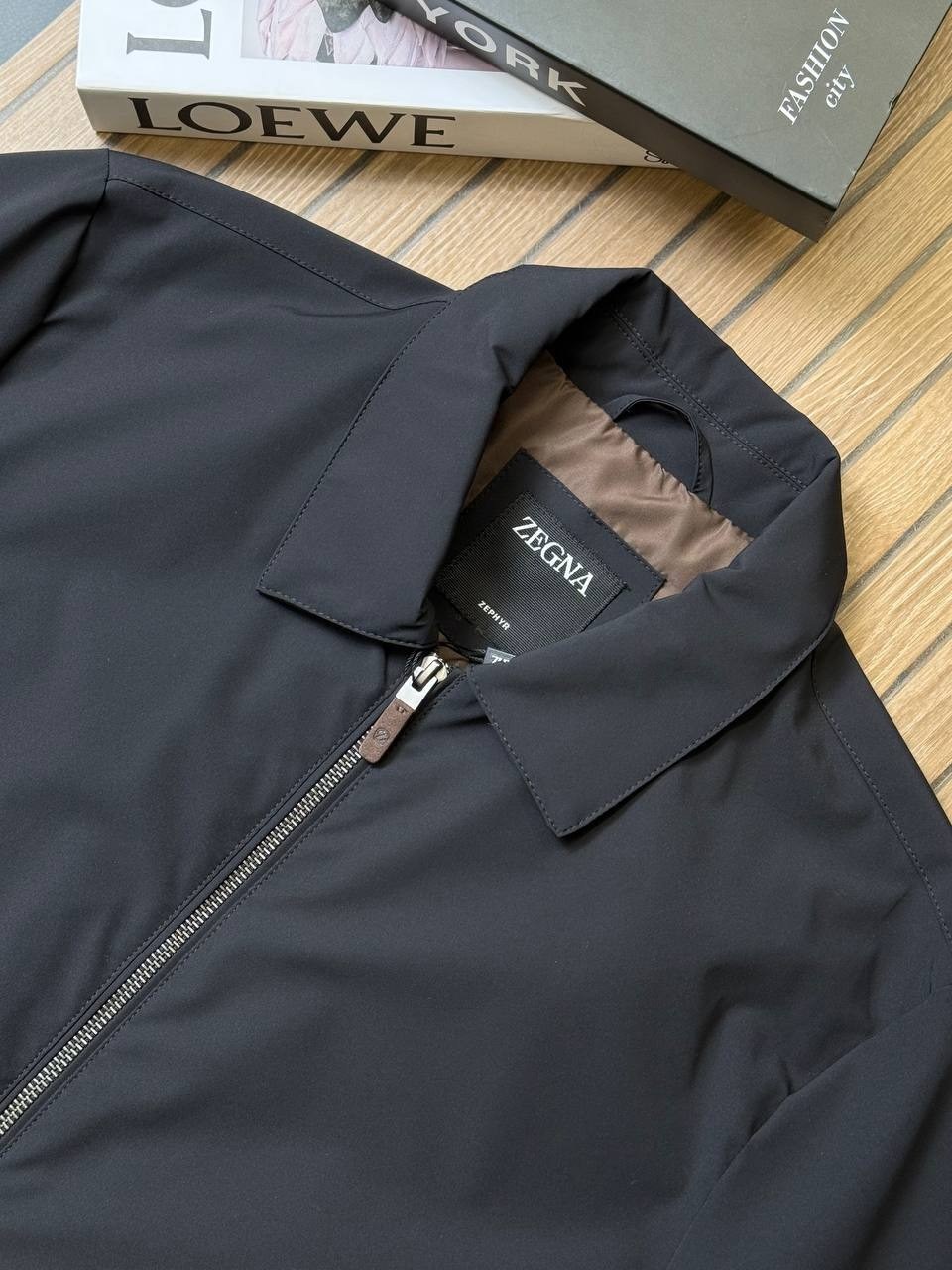 куртка бомбер,куртка,двусторонняя куртка zegna premium zip-up navy / grey,демисезонная куртка,куртка бомбер мужская