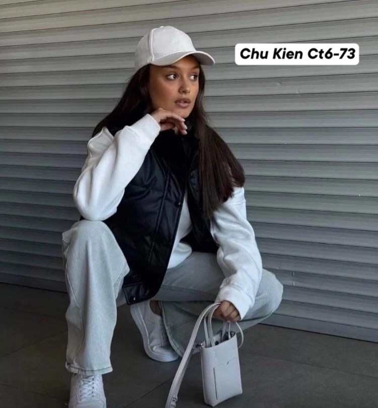 жилетка утепленная без капюшона из экокожи th&h 247641303,жилетка женская из экокожи,жилетка женская,жилетка экокожа женская,жилетка утепленная без капюшона из экокожи th&h