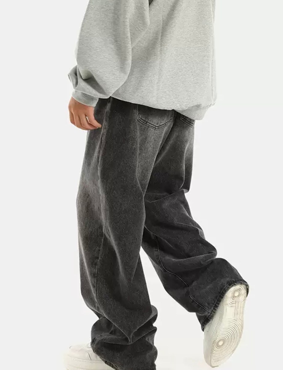 мужские мешковатые джинсы,мужская корейская мода y2k свободные прямые широкие брюки,мешковатые джинсы,джинсы широкие мужские,джинсы широкие y2k