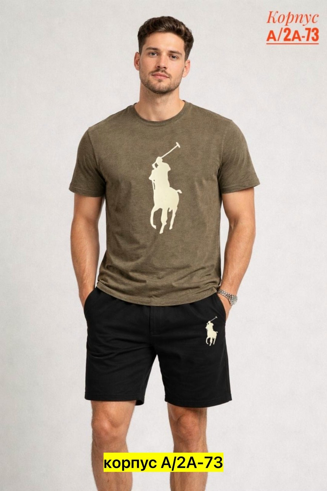 мужская мода,polo ralph lauren polo,костюм с шортам,polo ralph lauren,футболка классического кроя