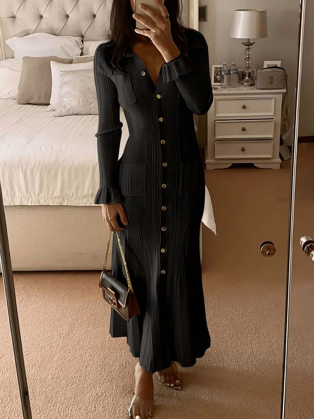 платье черное,платье стильное,платье,вязаное платье,платье трикотажная