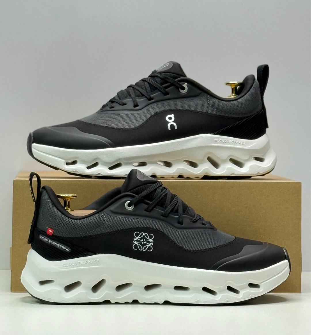 кроссовки on loewe x cloudtilt 2 черный,кроссовки cloudtilt 2.0 из коллаборации с loewe on running черный,кроссовки on loewe x wmns cloudtilt 2 черный,кроссовки,кроссовки loewe x cloudtilt 2 black whi