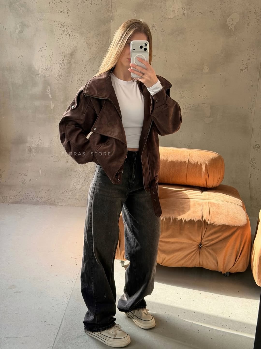 косуха из эко замши оверсайз коричневая joyforyou,замшевая куртка,куртка замш,куртка из замши,косуха замшевая оверсайз коричневая joyforyou