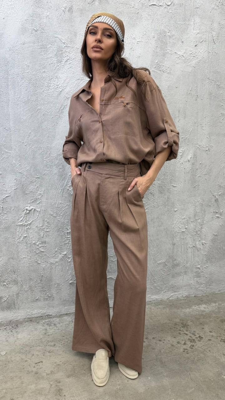 брючный костюм,повседневный костюм,костюм с брюками,женский брючный костюм,костюм женский льняной