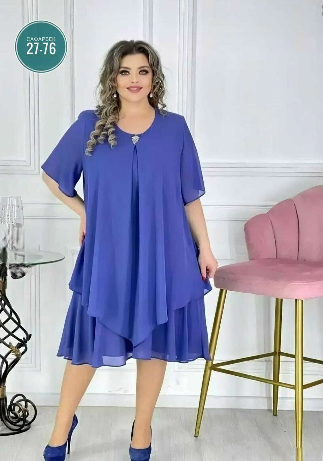 шифоновое платье большого размера binmoda,платья из шифона больших размеров,шифоновое нарядное платье больших размеров,женское платье из шифона больших размеров,платье женская