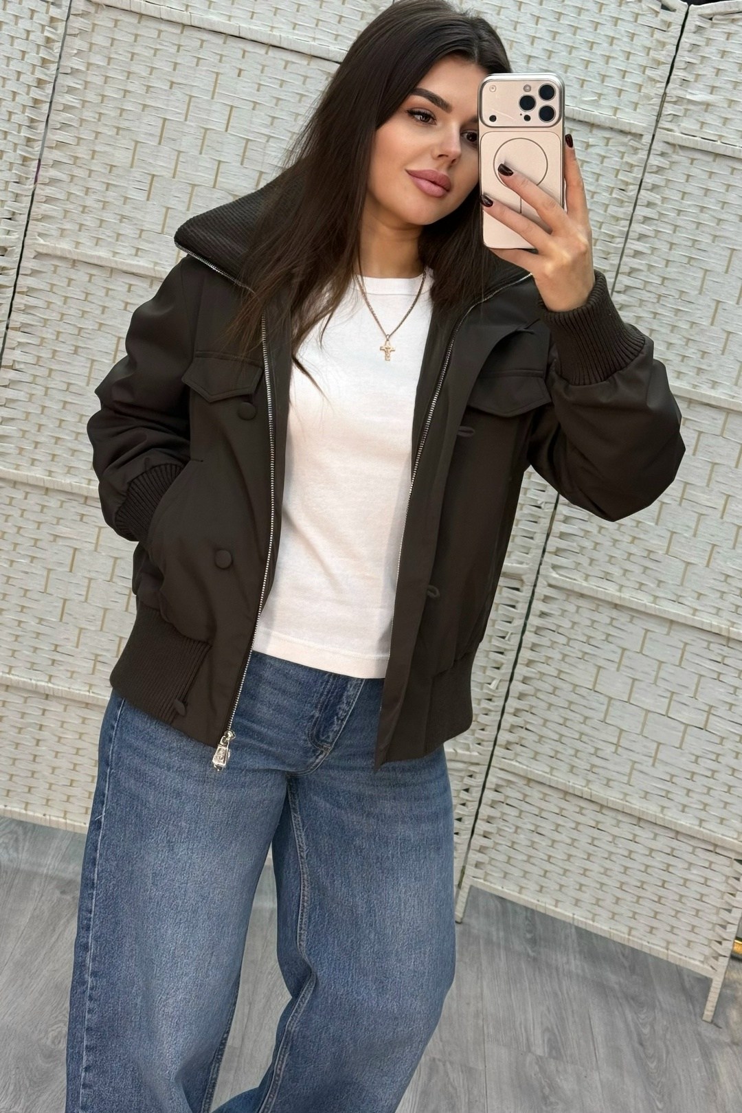 куртка,куртка бомбер осенняя оверсайз с воротником glauren,куртка женская демисезонная,бомбер куртка,женская куртка