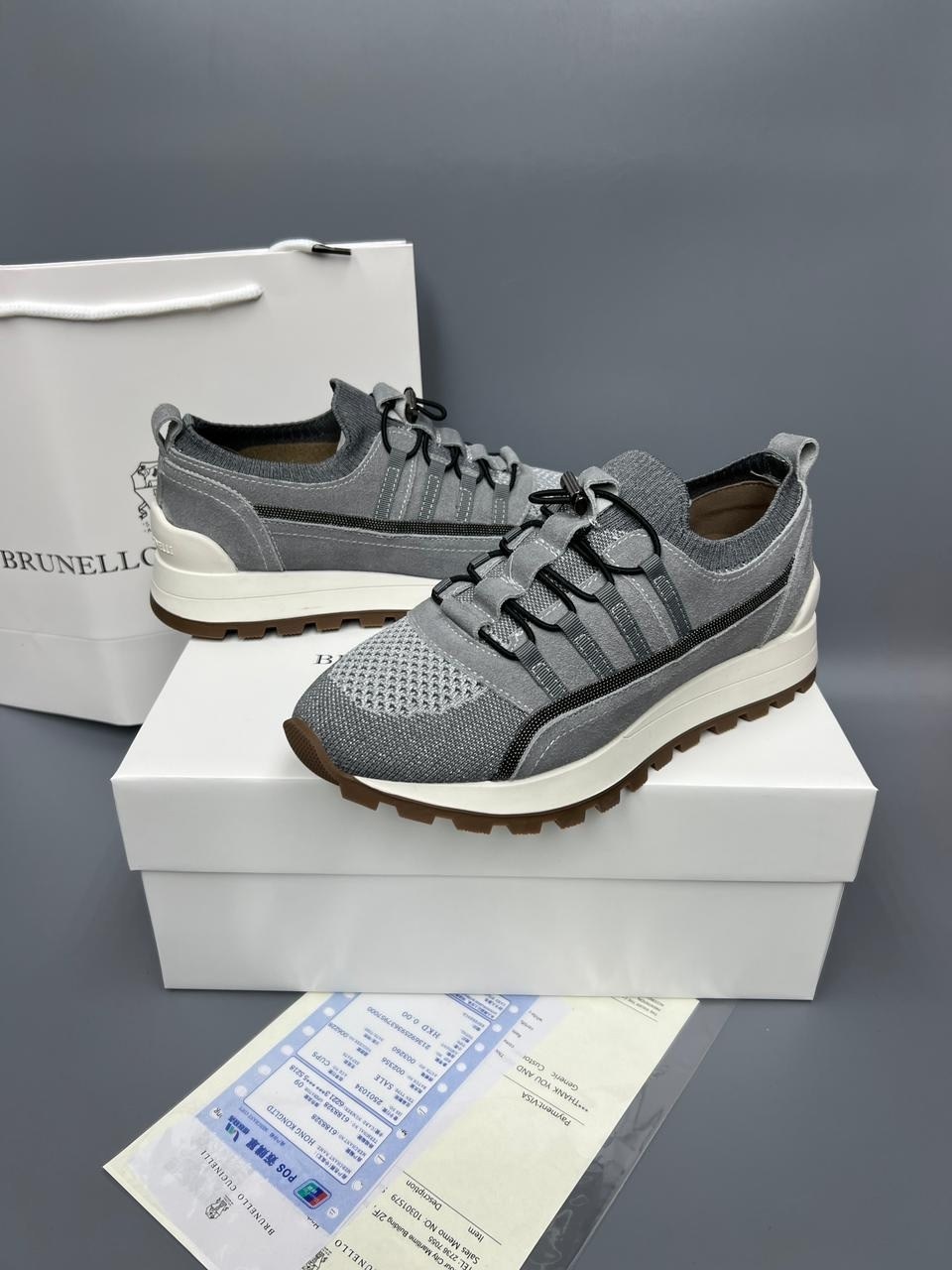 кроссовки brunello cucinelli,комбинированные кроссовки brunello cucinelli,,кроссовки женские brunello cucinelli,brunello cucinelli кроссовки мужские
