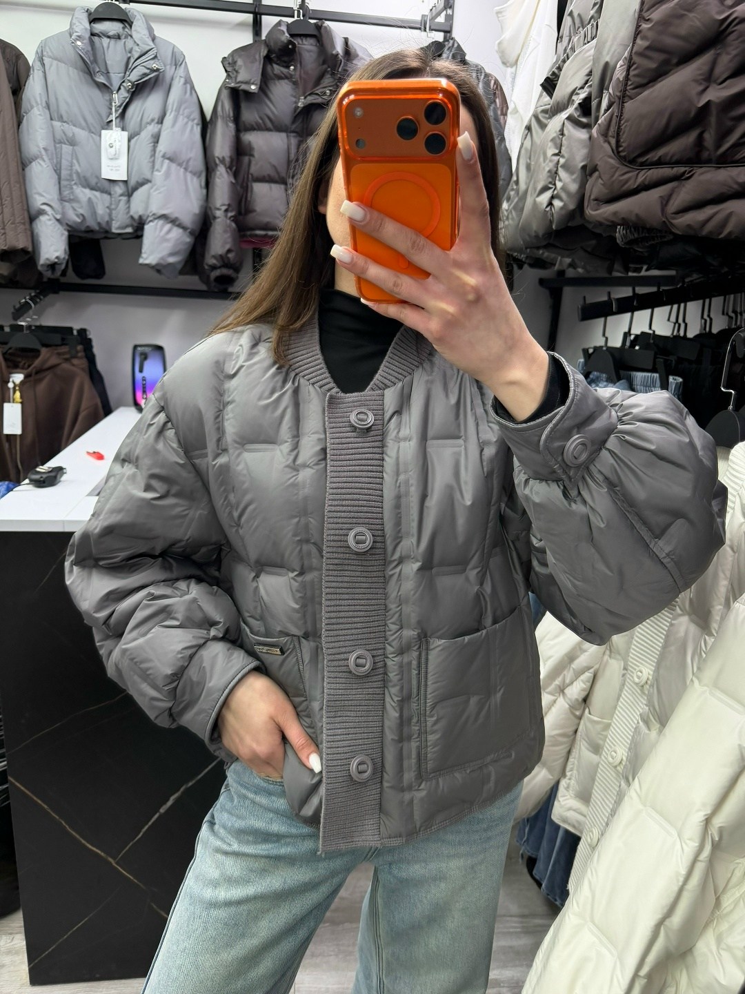 модная куртка,женская куртка,куртка,белая дутая куртка,куртка белая