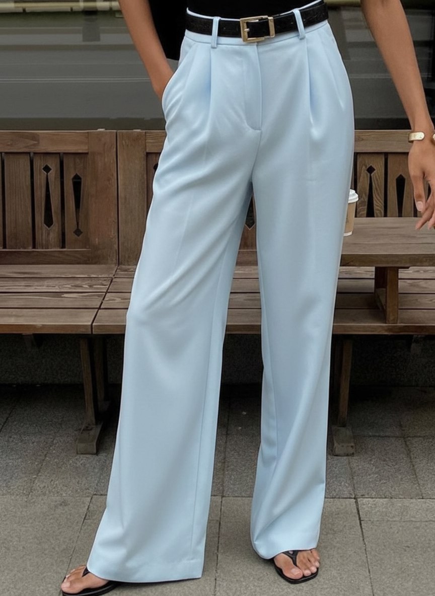 белые брюки палаццо,брюки палаццо,брюки палаццо 2026,широкие брюки