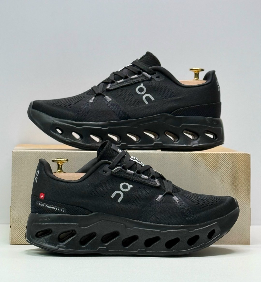 кроссовки on cloudsurfer trail waterproof, цвет black/eclipse,кроссовки,кроссовки on cloudsurfer, для бега,мужские кроссовки