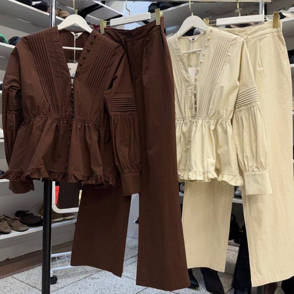 женский костюм,блуза,блуза свободного кроя,одежда модная