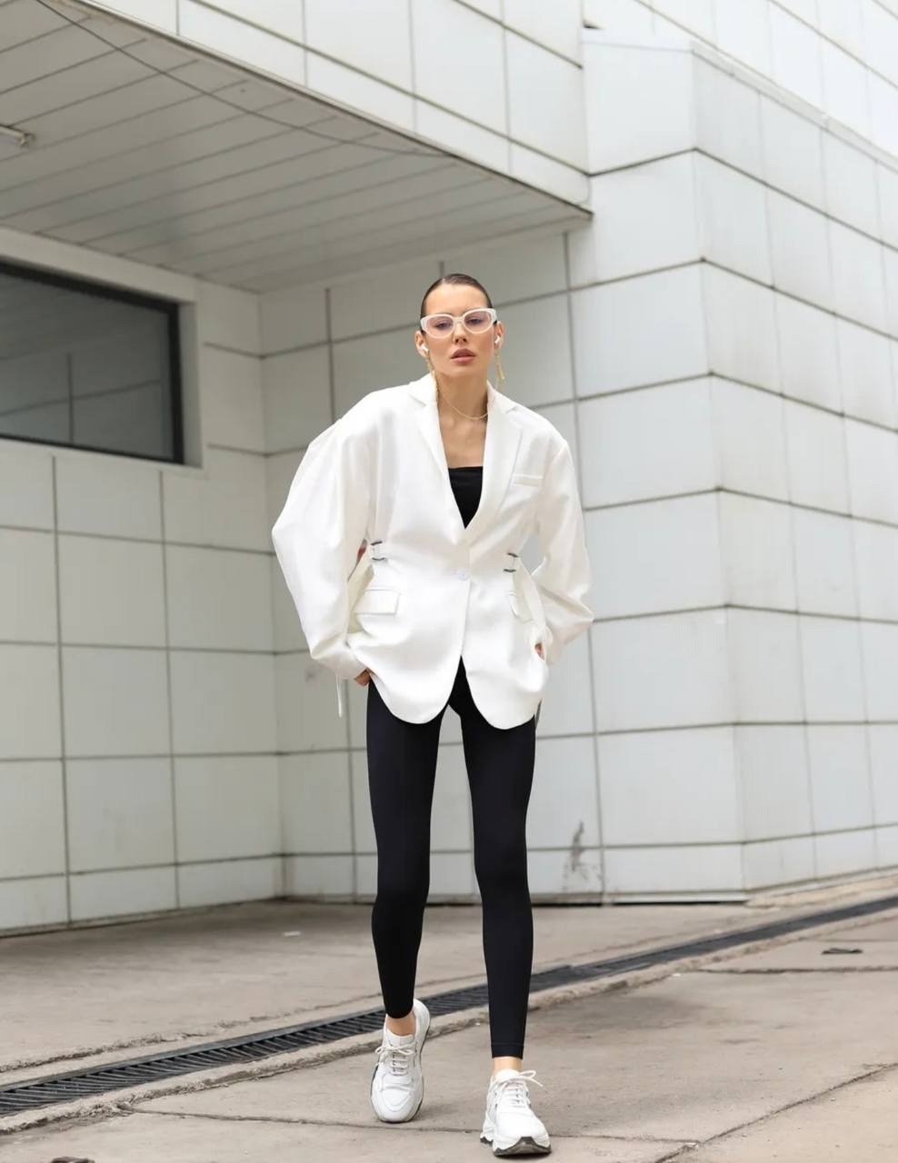 жакет,однобортный жакет приталенного кроя love republic,белый женский пиджак,жакет женский,жакет и пиджак