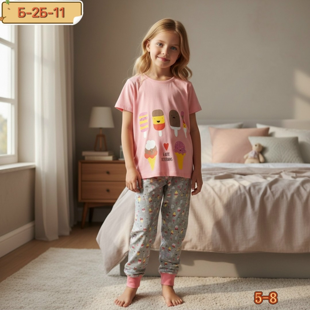 пижама детская,пижама для девочки,пижама для девочки единопончик-2,детская пижама для девочки,комплект пижама